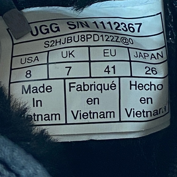 UGG Hiker Boots Men Size 8 / Women Size 9.5 Waterproof Boots 1112367 NEW. - Picture 10 of 11